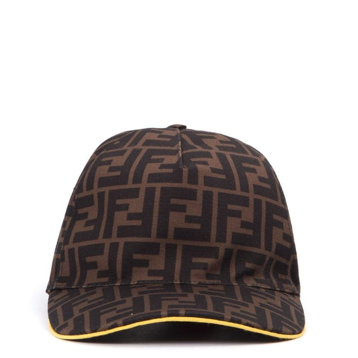 FENDI FF RELOADED JACQUARD BASEBALL CAP