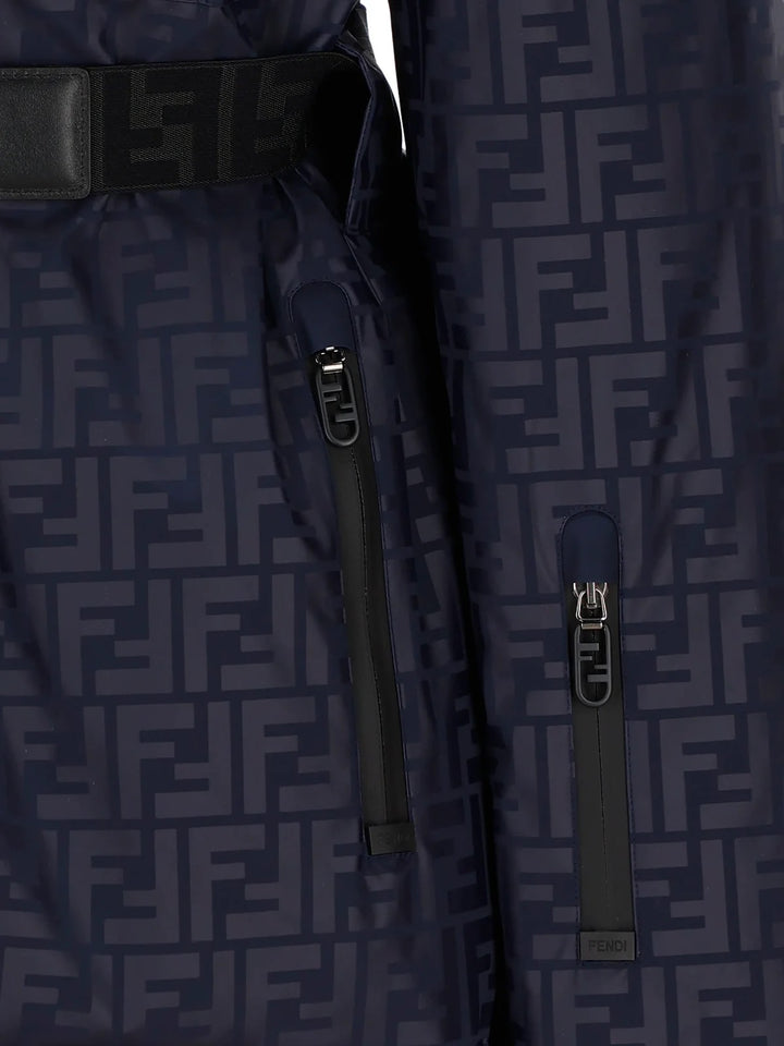 FENDI FF LOGO REVERSIBLE HOODED SKI JACKET – Caroline's Fashion