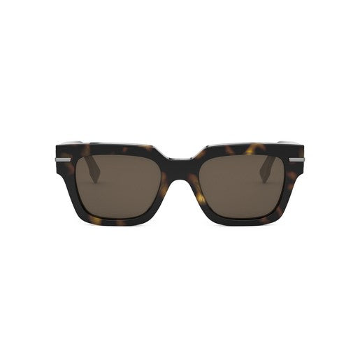FENDI FENDIGRAPHY FE40078I 52E TORTOISESHELL ACETATE SUNGLASSES