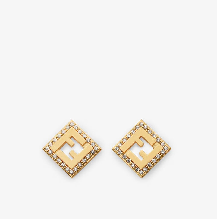 FENDI FF FOREVER STUD EARRINGS