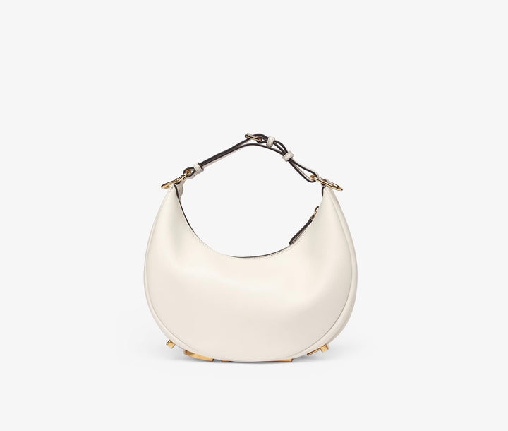 FENDI FENDIGRAPHY SMALL CALFSKIN LEATHER SHOULDER BAG