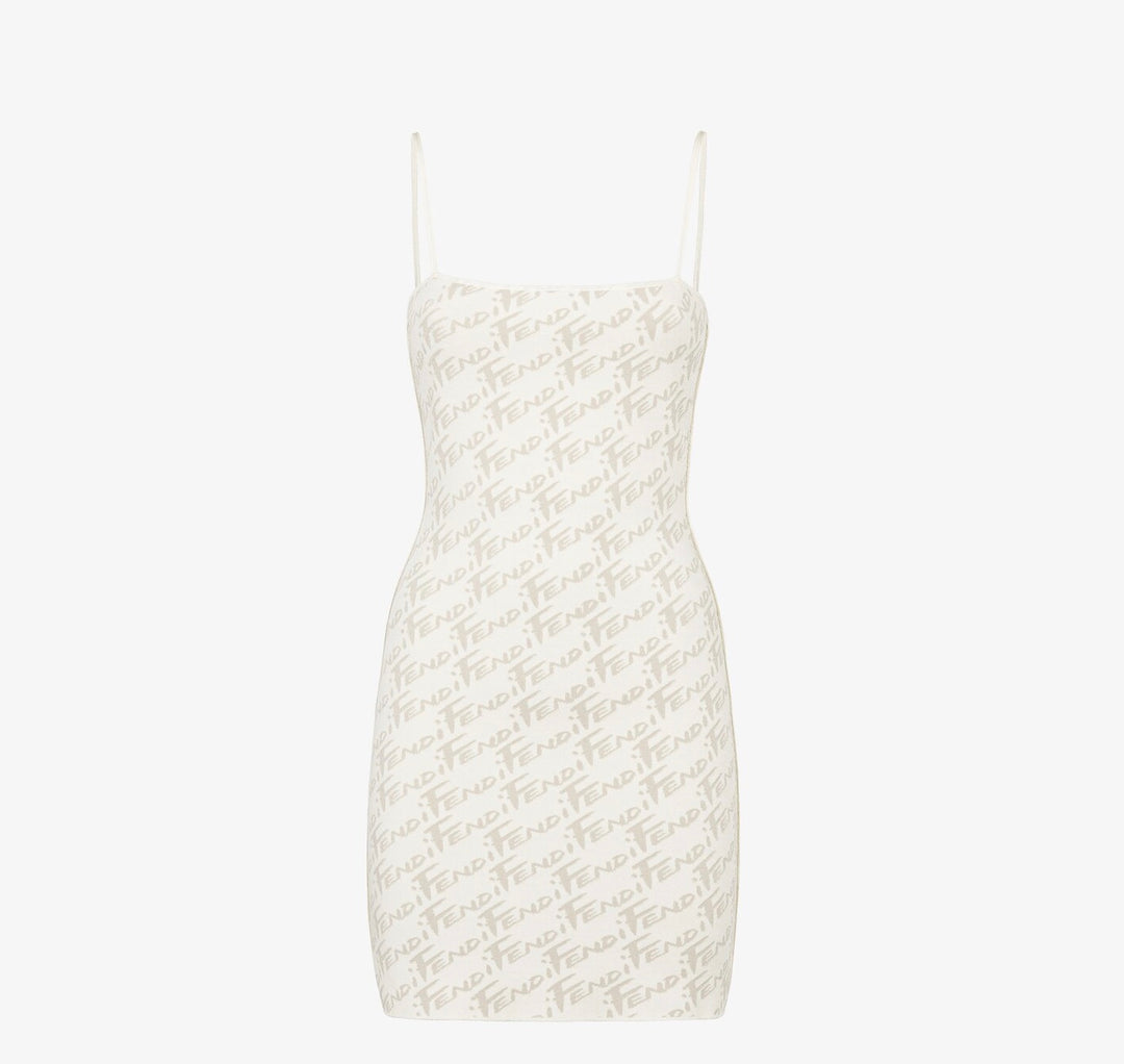 FENDI FF REVERSIBLE MINI DRESS