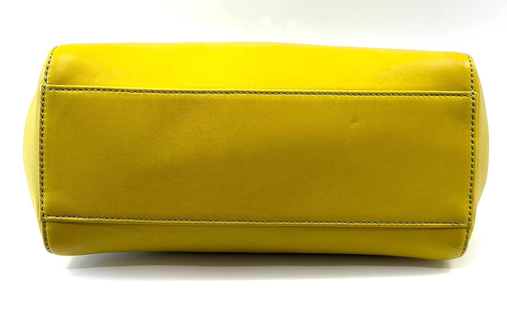 FENDI SMALL PEEKABOO CALFSKIN LEATHER BAG