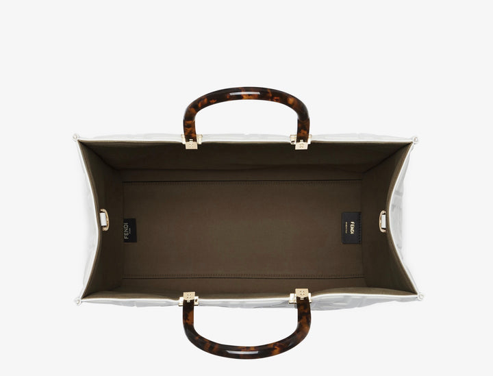 FENDI SUNSHINE MEDIUM LEATHER TOTE BAG