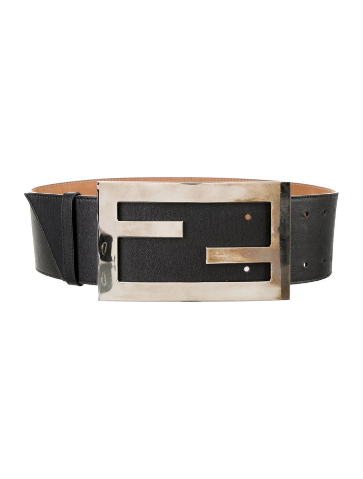 FENDI-Vintage-FF-Buckle-Belt-  display picture 3