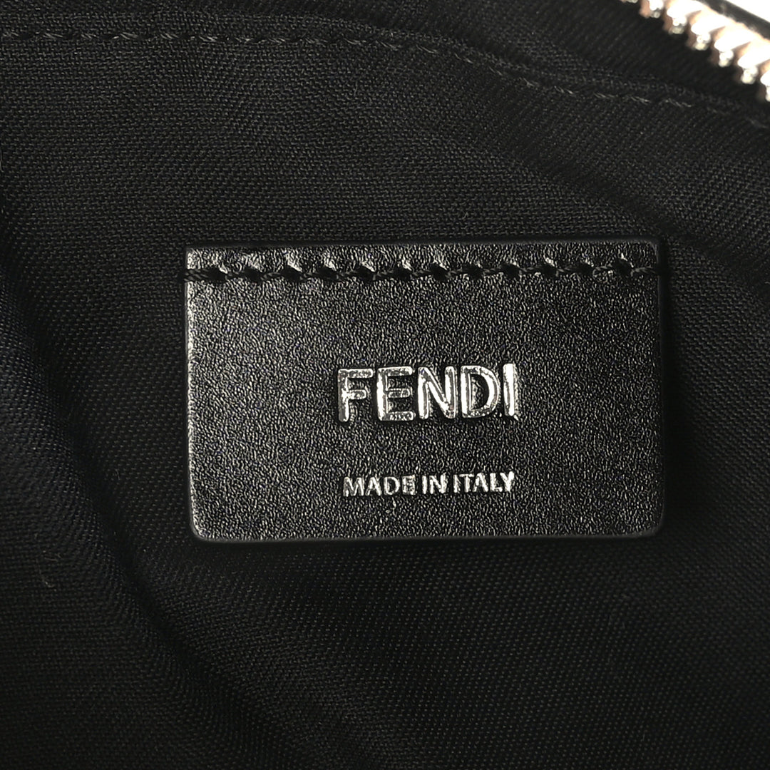 FENDI VITELLO FF 1974 DIAGONAL BI-COLOR CAMERA BAG