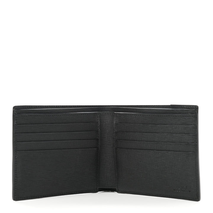 FENDI VITELLO ELITE GRANITE MONSTER EYES BI-FOLD WALLET