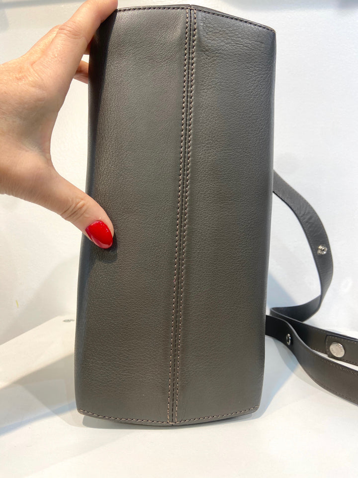 FENDI VITELLO DOLCE CALFSKIN LEATHER BY THE WAY SHOULDER BAG