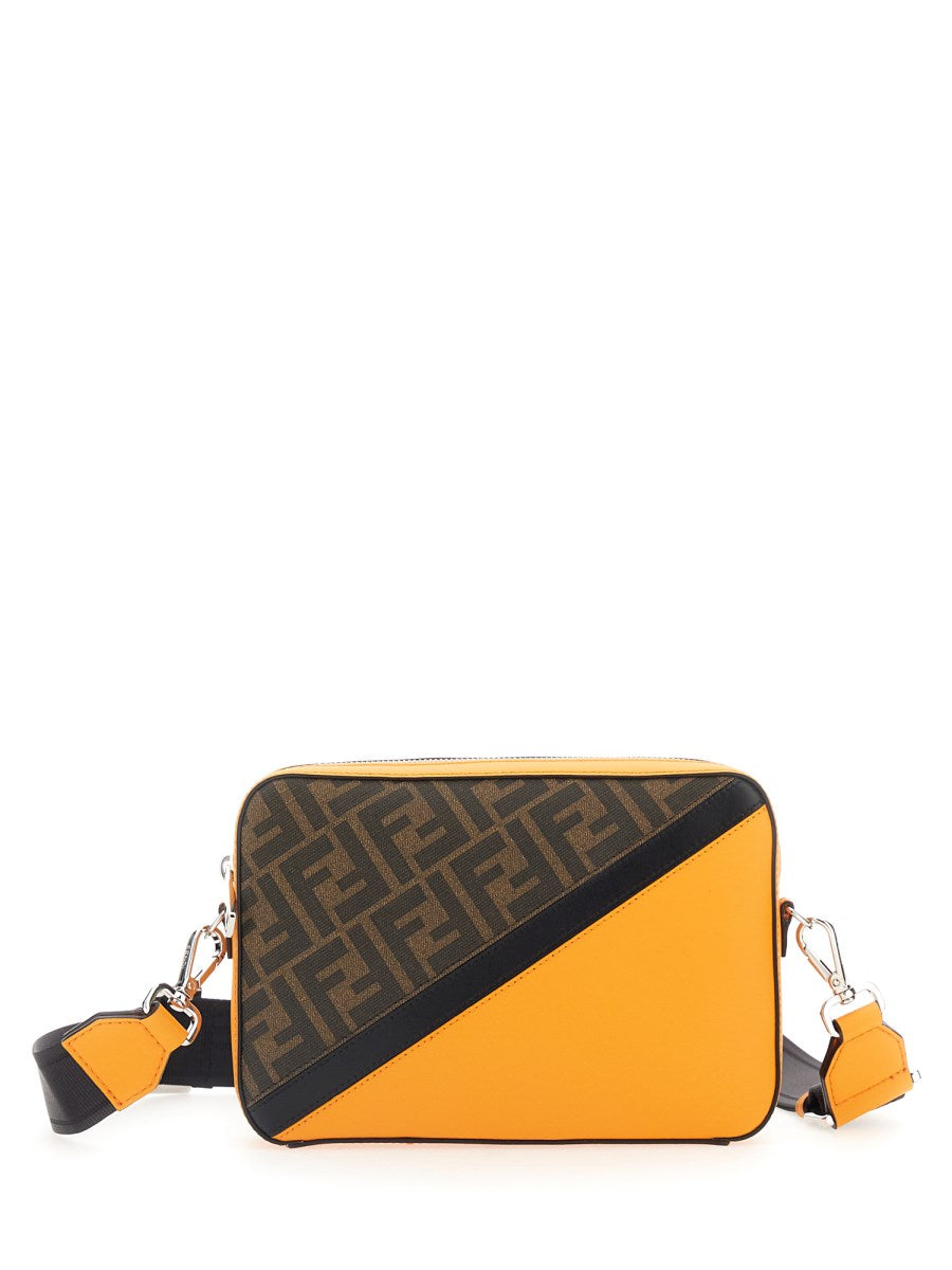 FENDI VITELLO LIBERTY CENTURY FF 1974 LOGO CAMERA BAG – Caroline's