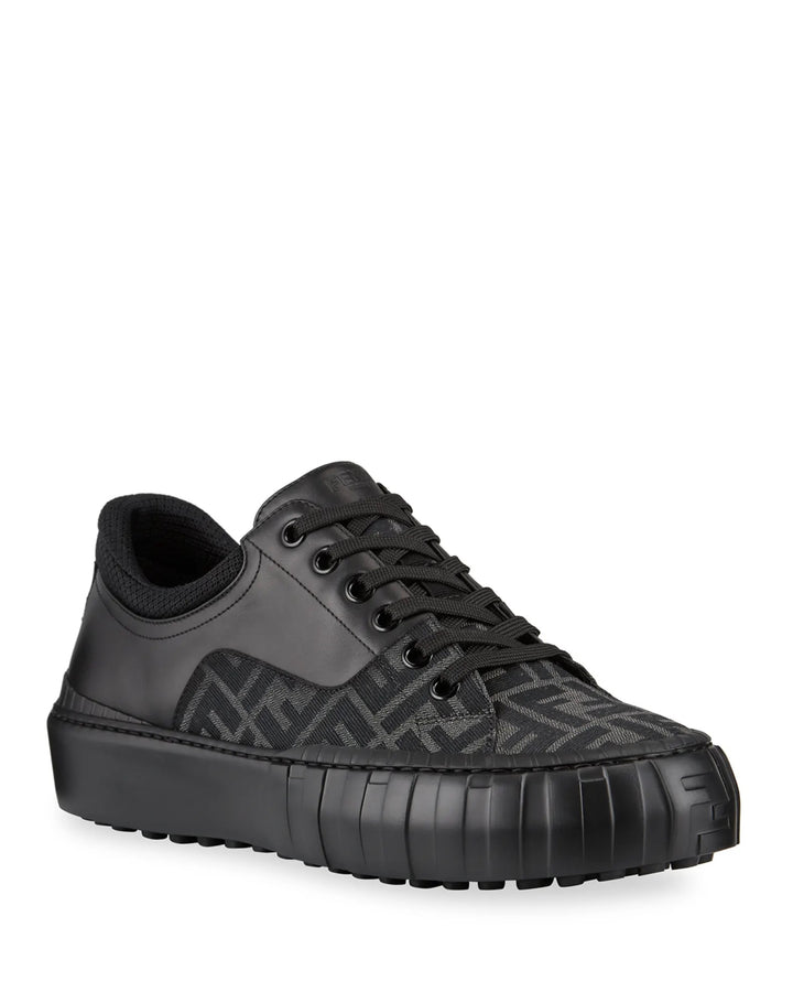 Fendi FFロゴ フラットシューズ ブラック 39 FENDI ZUCCA FF LOGO SNEAKERS – Caroline's Fashion Luxuries