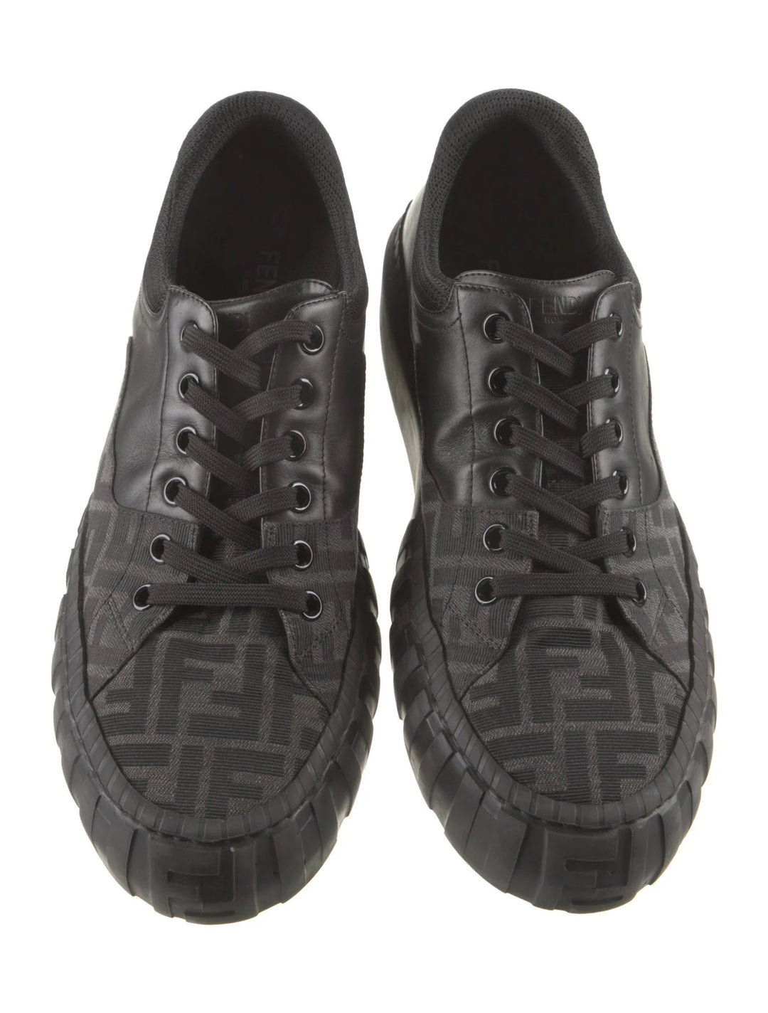 FENDI ZUCCA FF LOGO SNEAKERS – Caroline's Fashion Luxuries