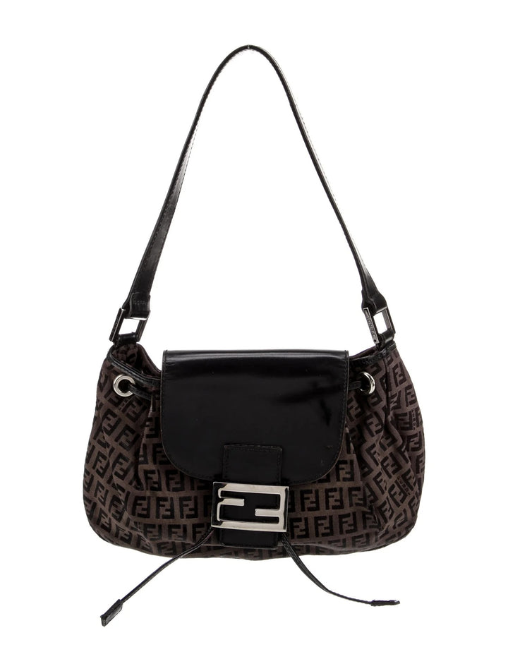 FENDI FF ZUCCHINO VINTAGE SHOULDER BAG
