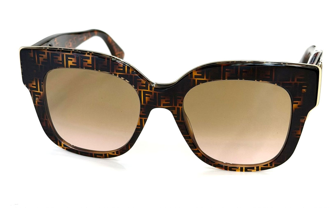FENDI FF 0359G/S CAT-EYE SUNGLASSES IN HAVANA