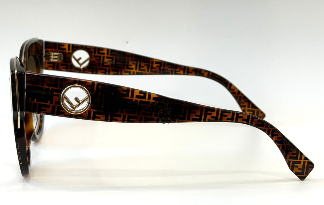 FENDI FF 0359G/S CAT-EYE SUNGLASSES IN HAVANA