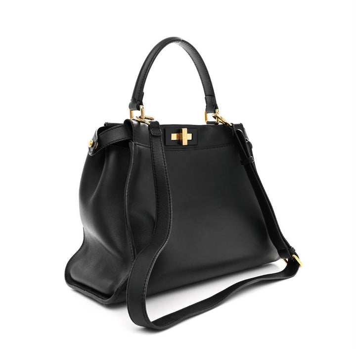 FENDI MEDIUM PEEKABOO ICONIC SATCHEL BAG