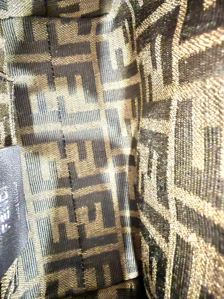 FENDI PLEXIGLASS LOGO EMBOSSED MINI BY THE WAY BOSTON BAG
