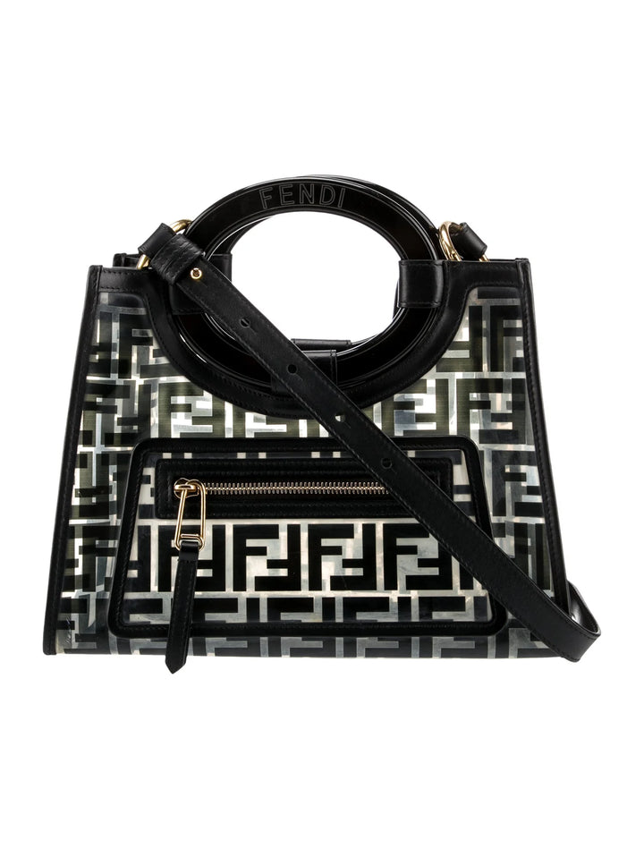 FENDI PVC LARGE RUNWAY TOTE