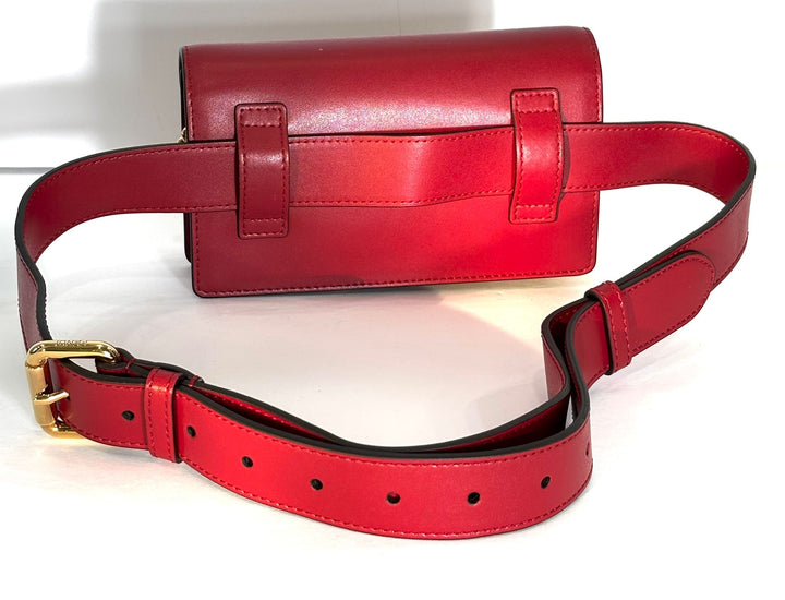 FENDI VITELLO F CONVERTIBLE BELT BAG