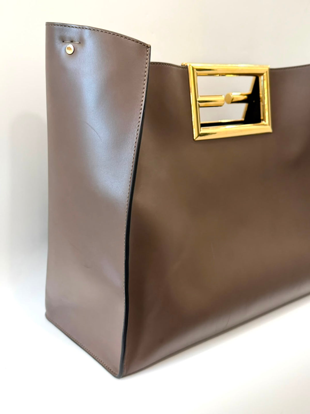 FENDI VITELLO KING LARGE WAY TOTE BAG