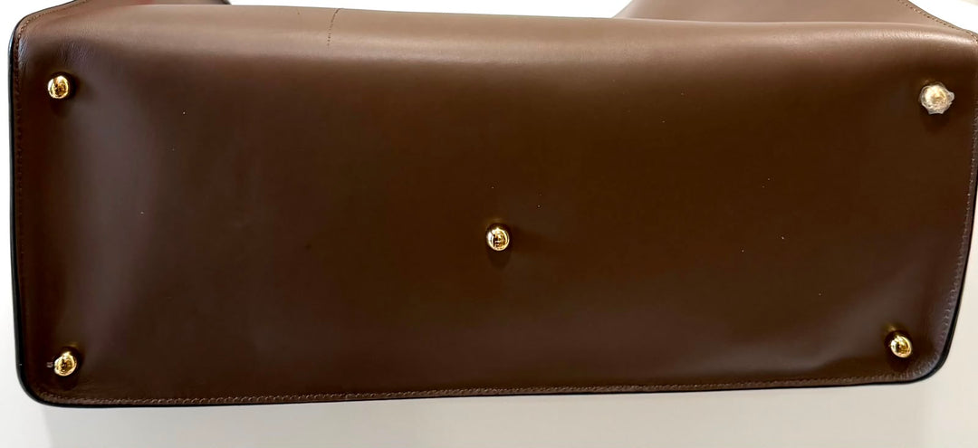 FENDI VITELLO KING LARGE WAY TOTE BAG