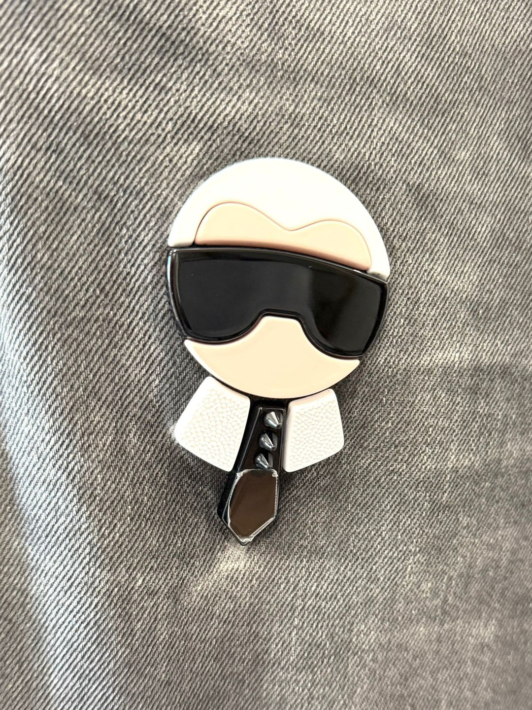 FENDI X KARL LAGERFIELD STRAIGHT LEG JEANS