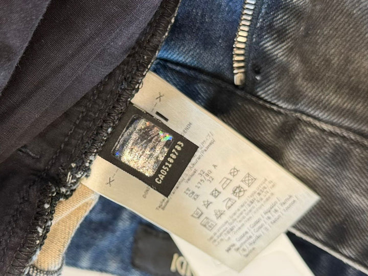 FENDI X KARL LAGERFIELD STRAIGHT LEG JEANS