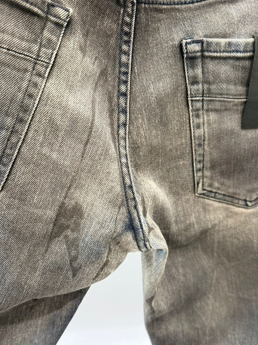 FENDI X KARL LAGERFIELD STRAIGHT LEG JEANS