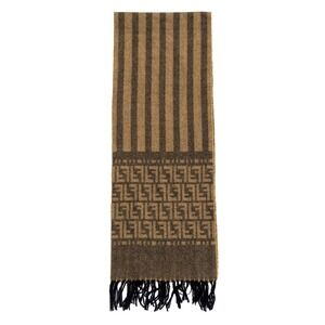 FENDI ZUCCA WOOL SCARF