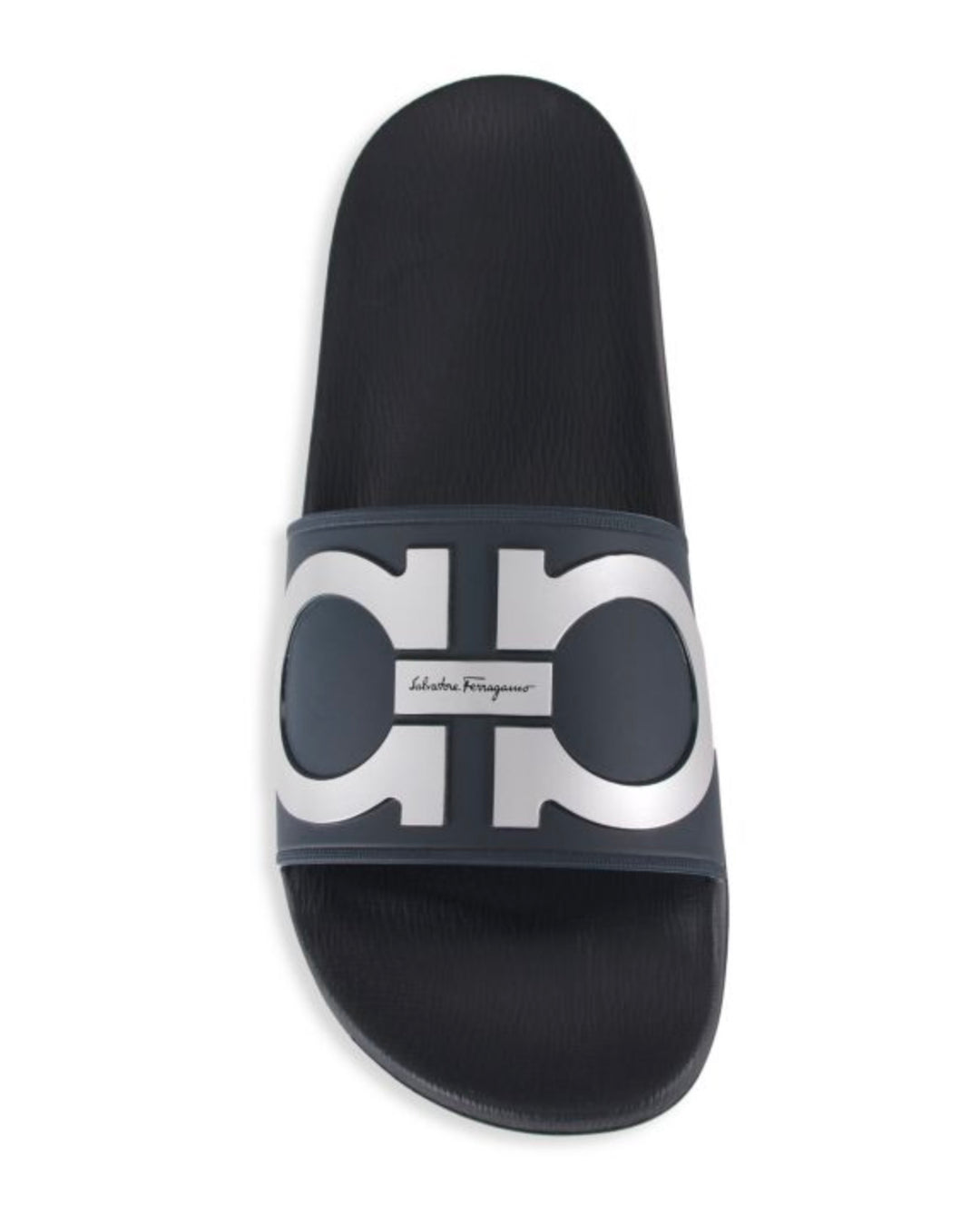 FERRAGAMO GROOVE GANCINI POOL SLIDES