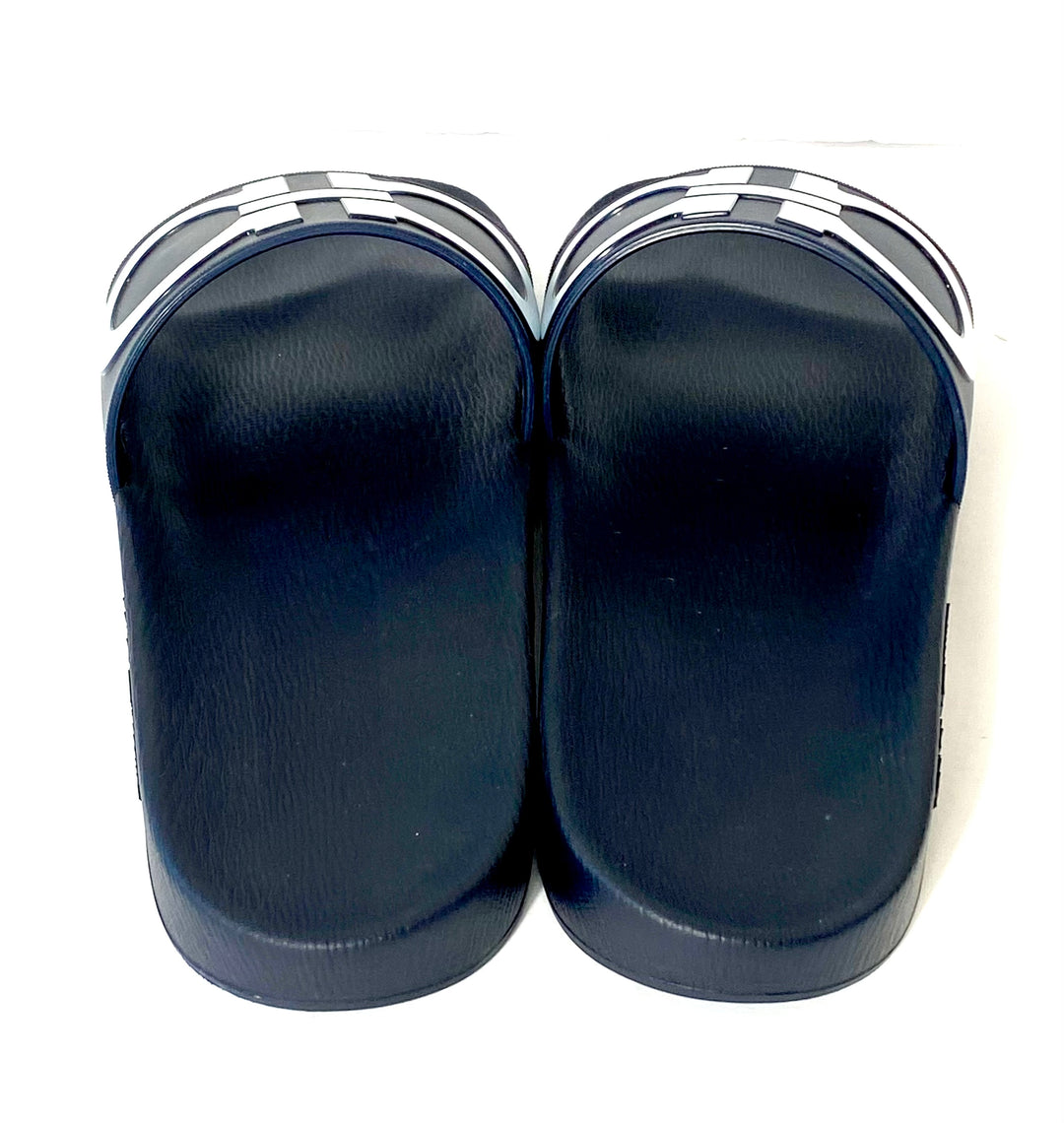 FERRAGAMO GROOVE GANCINI POOL SLIDES