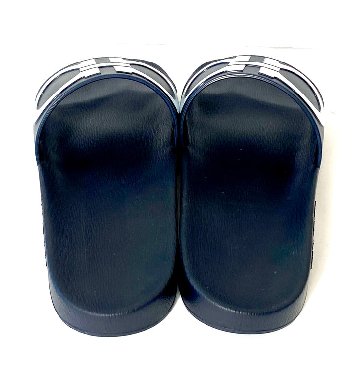 FERRAGAMO GROOVE GANCINI POOL SLIDES