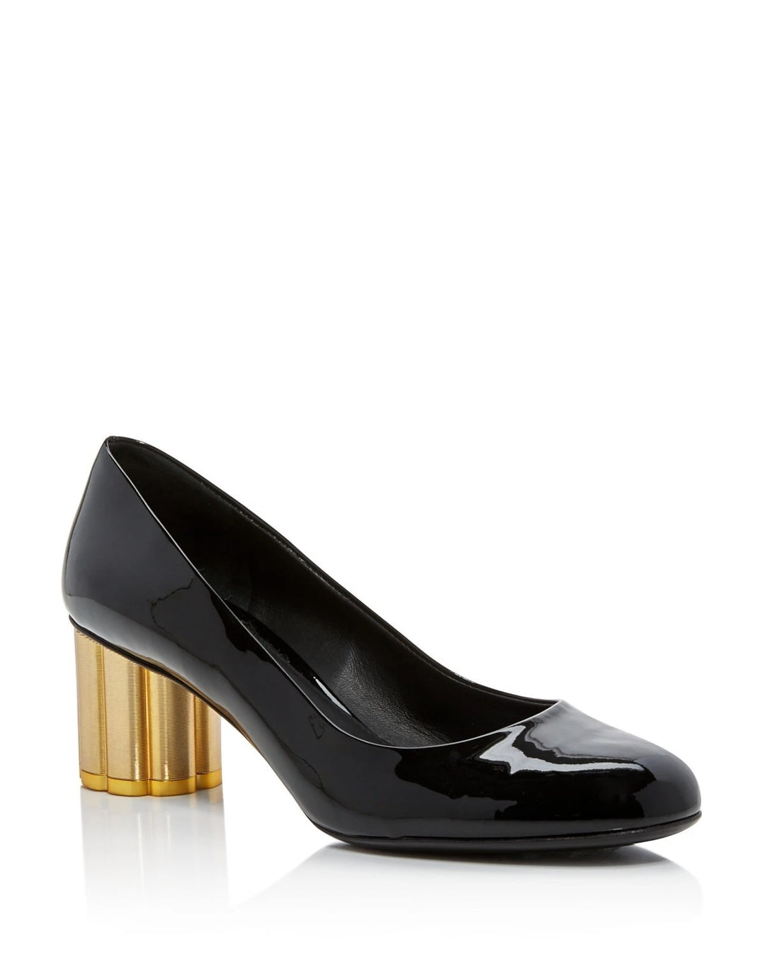 FERRAGAMO LUCCA 55 PATENT LEATHER PUMPS