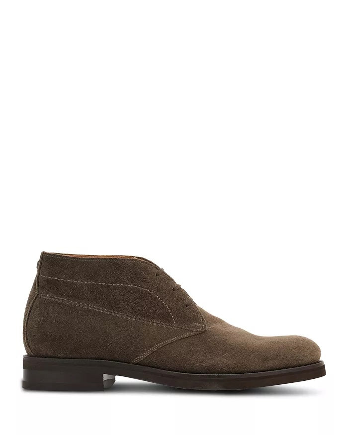 SALVATORE FERRAGAMO SUEDE CHUKKA BOOTS