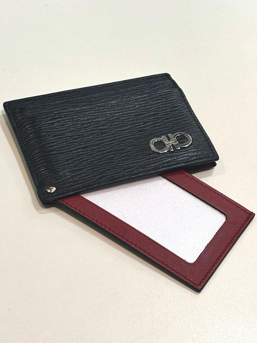 FERRAGAMO GANCINI REVIVAL LEATHER MEN&