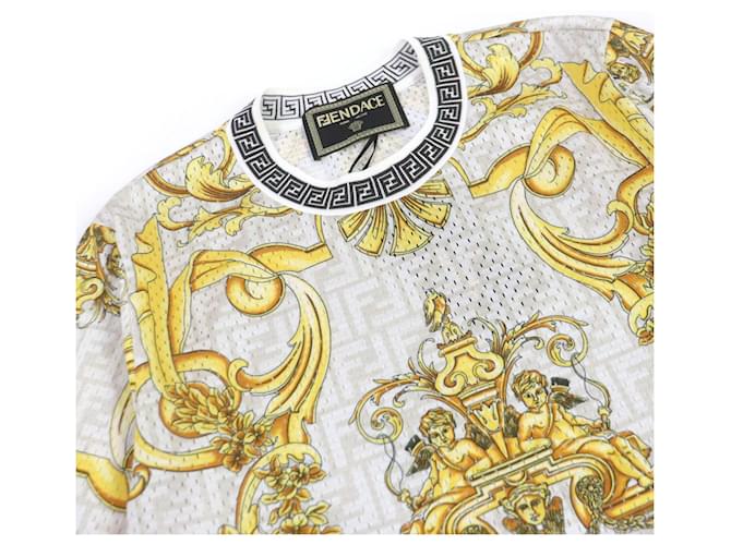 FENDACE BAROQUE PRINTED PERFORATED MEN&