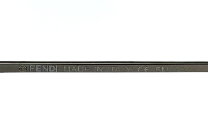 FENDI S FM 0221/S CROSSBAR ROUND AVIATOR SUNGLASSES