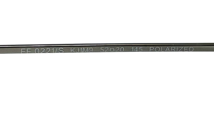 FENDI S FM 0221/S CROSSBAR ROUND AVIATOR SUNGLASSES
