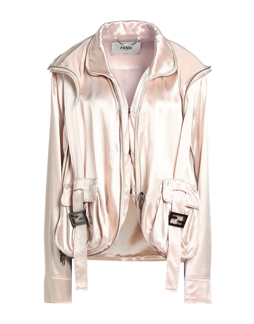 【同梱不可】 FF FENDI BUCKLE Fashion Caroline's – JACKET OVERSIZED ZIPPED ジャケット・アウター