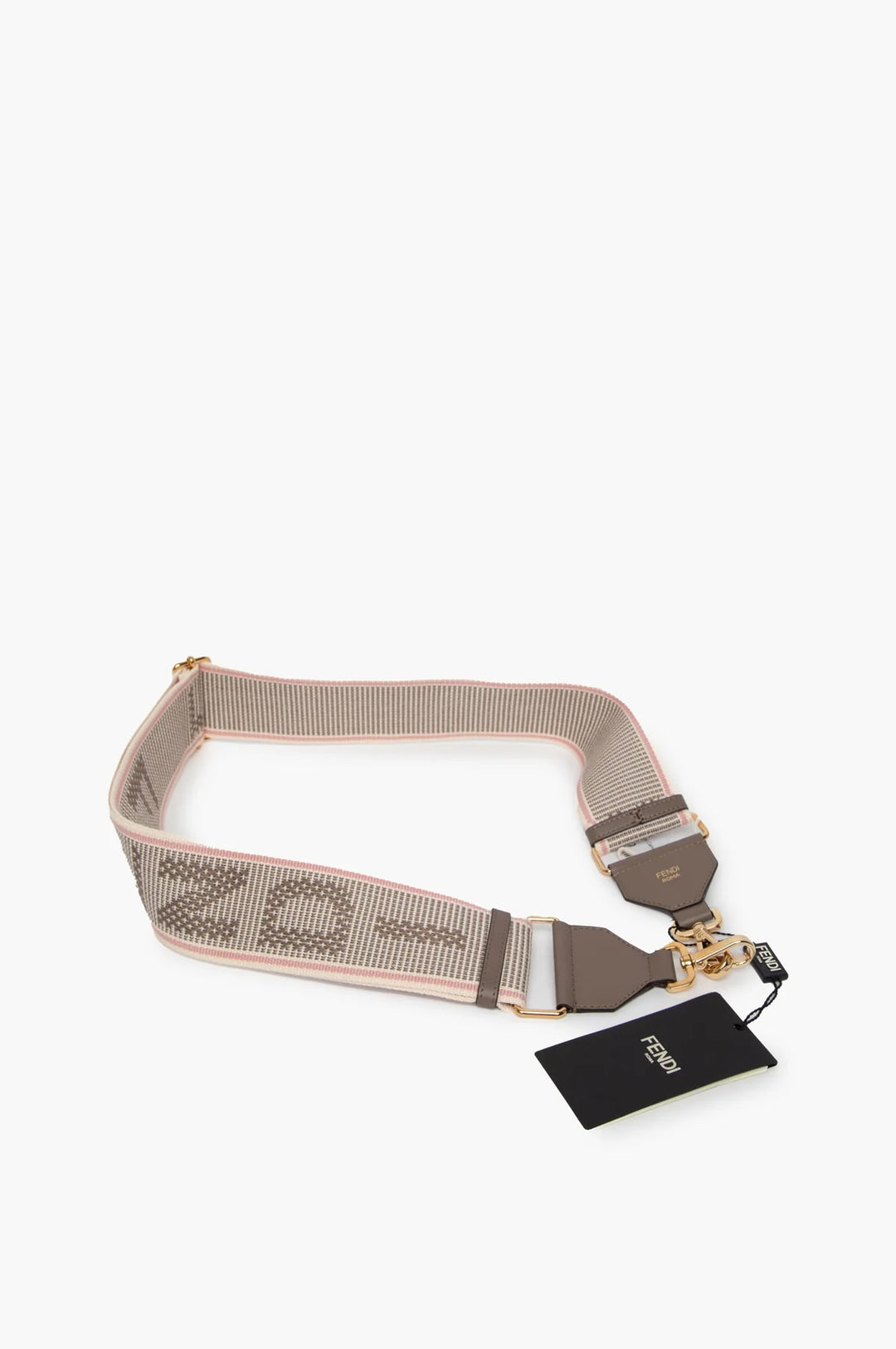 FENDI LOGO WEB GUITAR STRAP