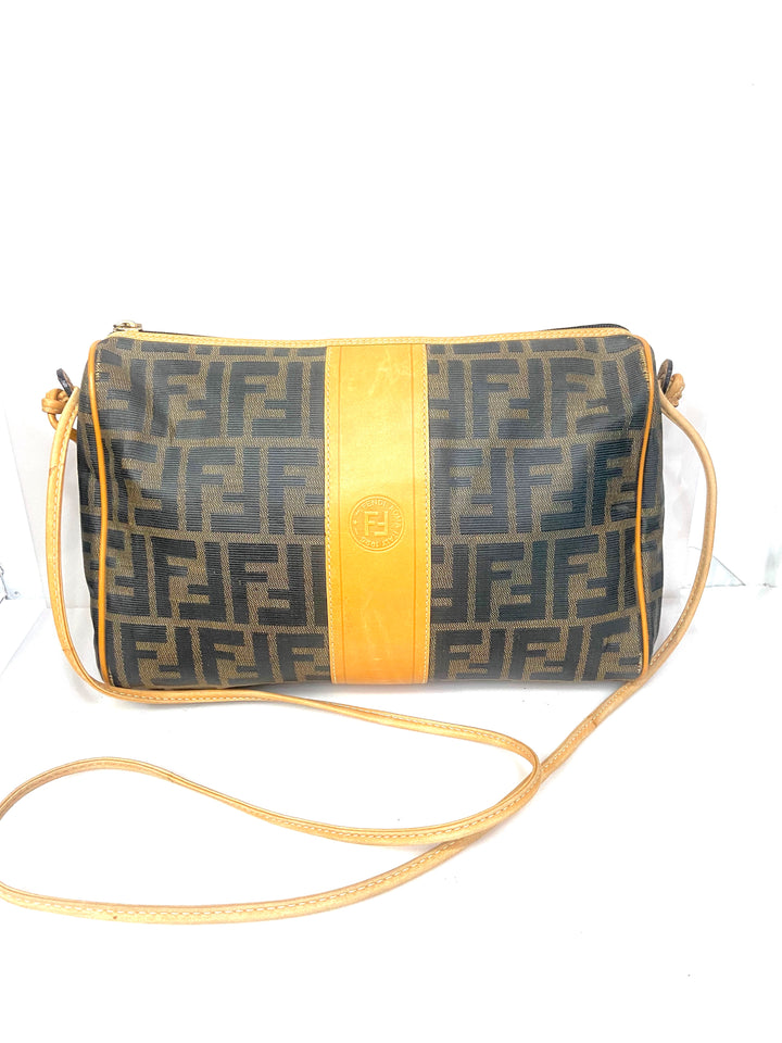 FENDI ROMA VINTAGE ZUCCA CROSSBODY BAG