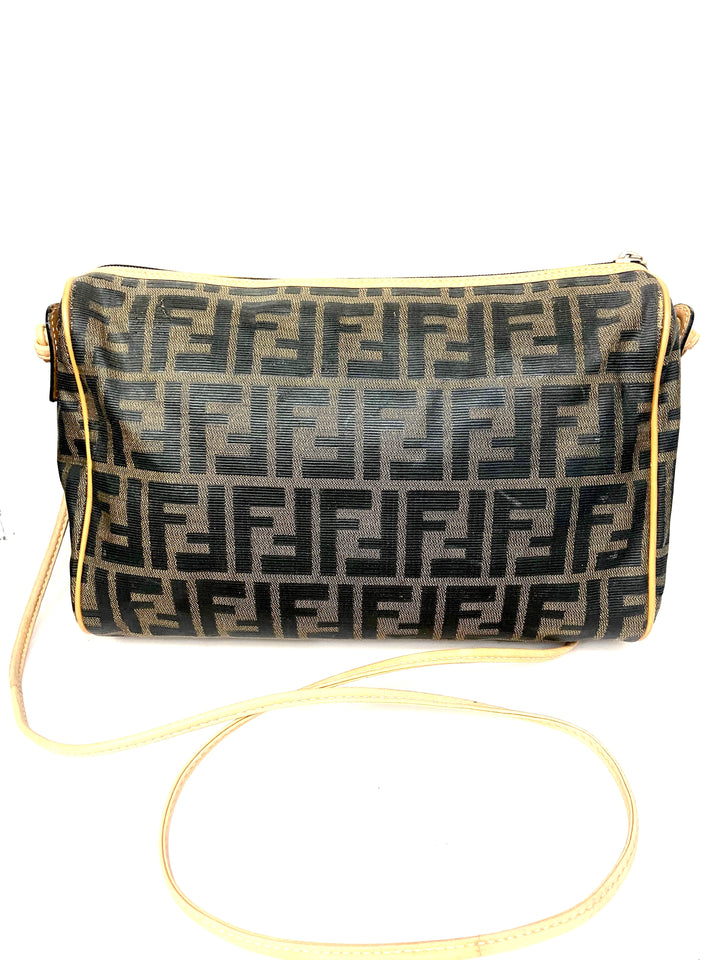 FENDI ROMA VINTAGE ZUCCA CROSSBODY BAG