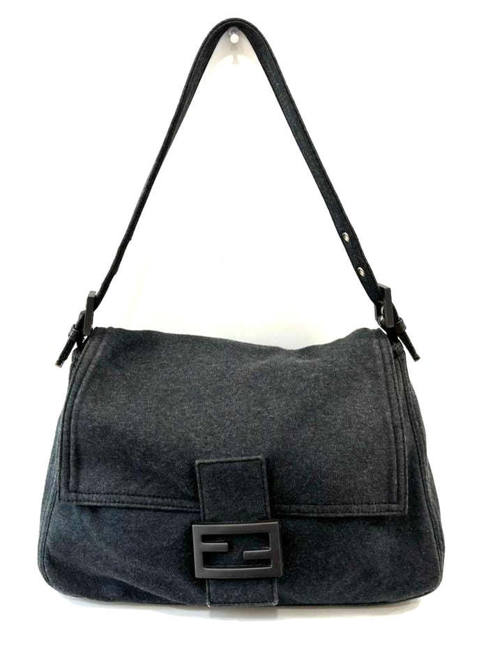 FENDI SWEATSHIRT MAMMA RE-EDITION BAGUETTE BAG