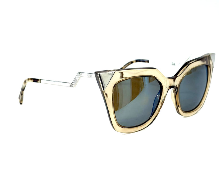 FENDI TORTOISESHELL IRIDIA CAT-EYE SUNGLASSES