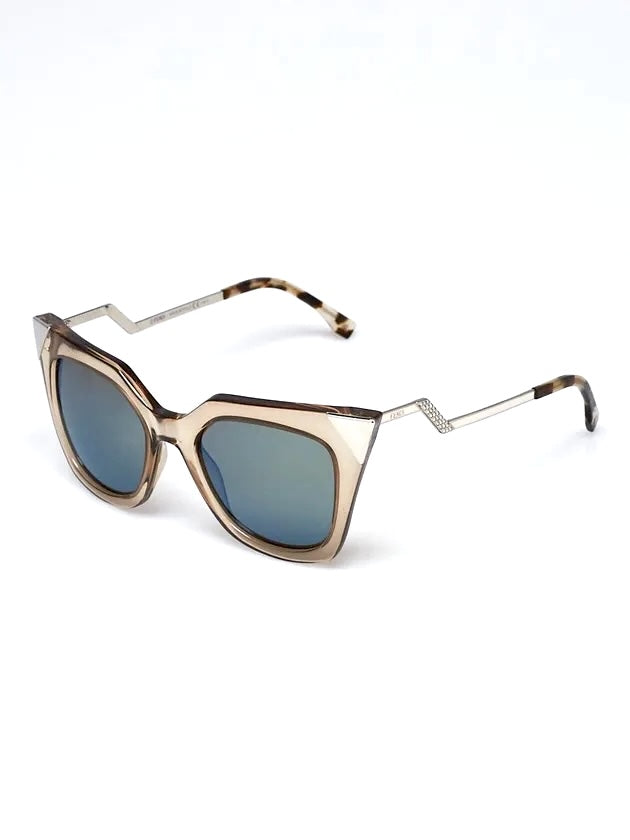 FENDI TORTOISESHELL IRIDIA CAT-EYE SUNGLASSES