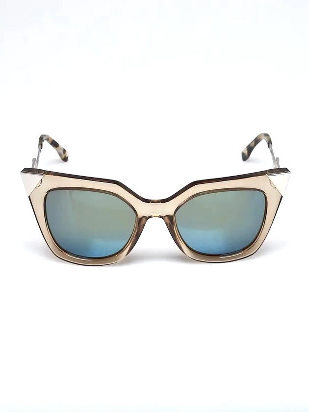 FENDI TORTOISESHELL IRIDIA CAT-EYE SUNGLASSES
