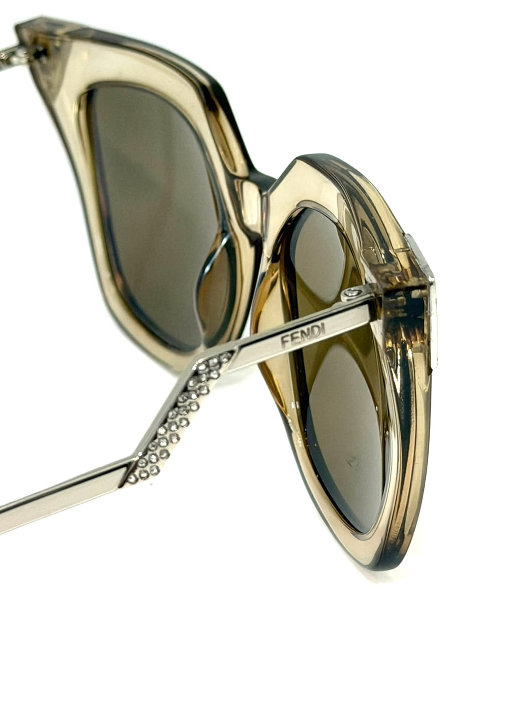 FENDI TORTOISESHELL IRIDIA CAT-EYE SUNGLASSES