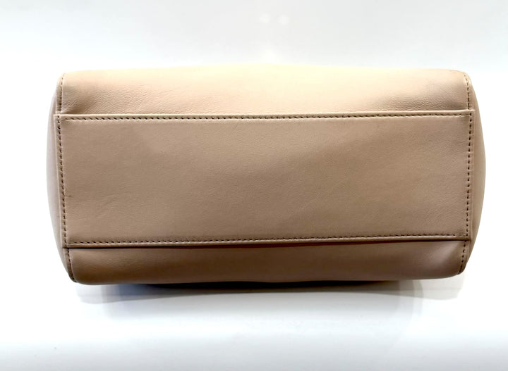 FENDI PEEKABOO® MINI DOVE CALFSKIN LEATHER SHOULDER BAG