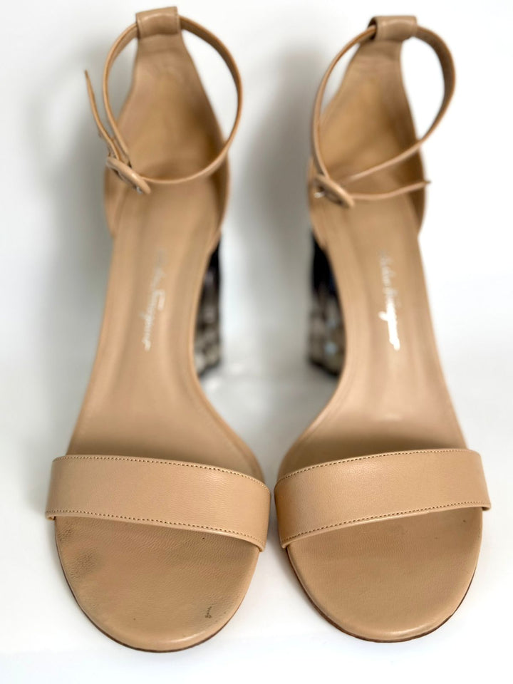 FERRAGAMO AZALEA X5 SANDALS
