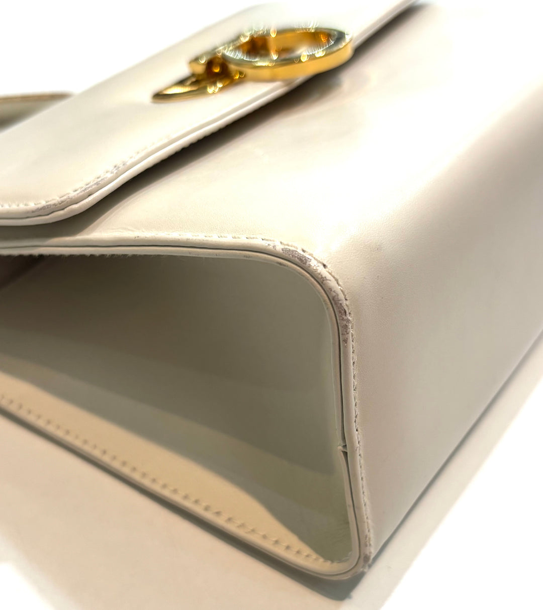 FERRAGAMO GANCINI CALFSKIN LEATHER CROSSBODY BAG