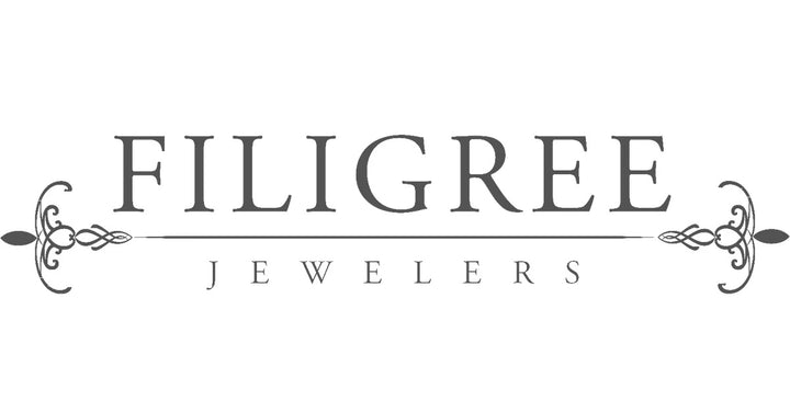 FILIGREE SCROLLWORK 18K WHITE GOLD DIAMOND RING